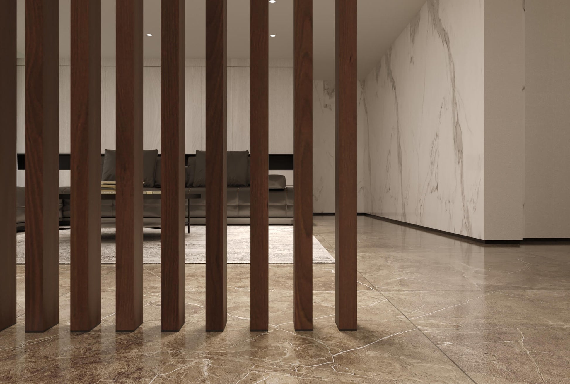 room dividers wooden slats