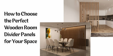 Wooden Room Divider Panels
