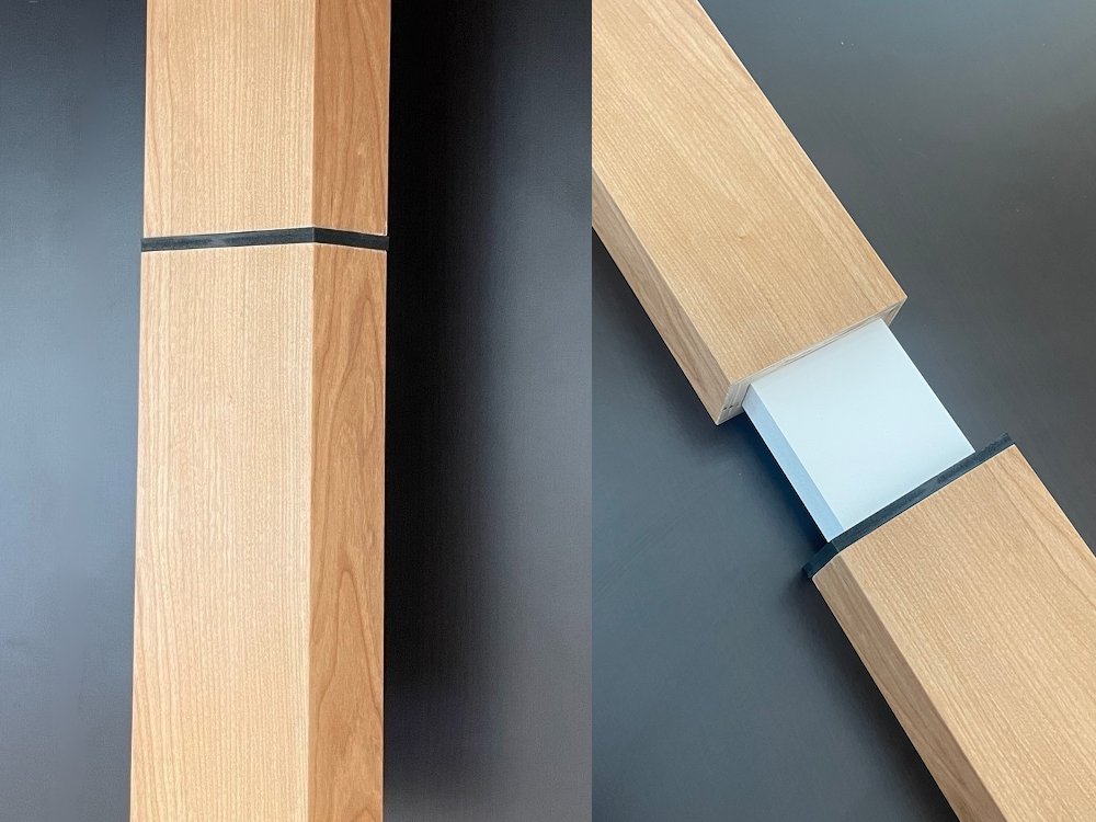 wooden room divider panels