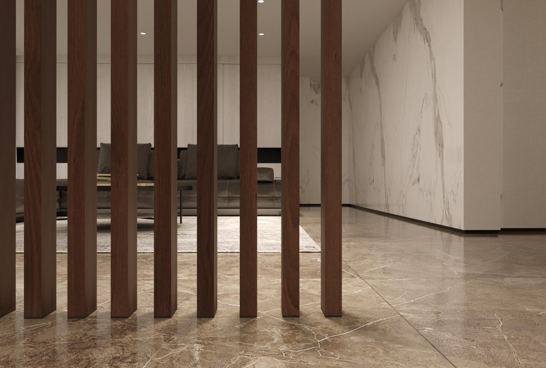 Wood Slat Divider – Dark Walnut