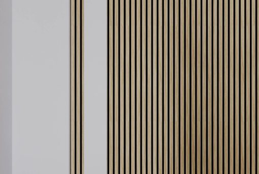 Natural Oak Acoustic Wood Slat Panel - 3